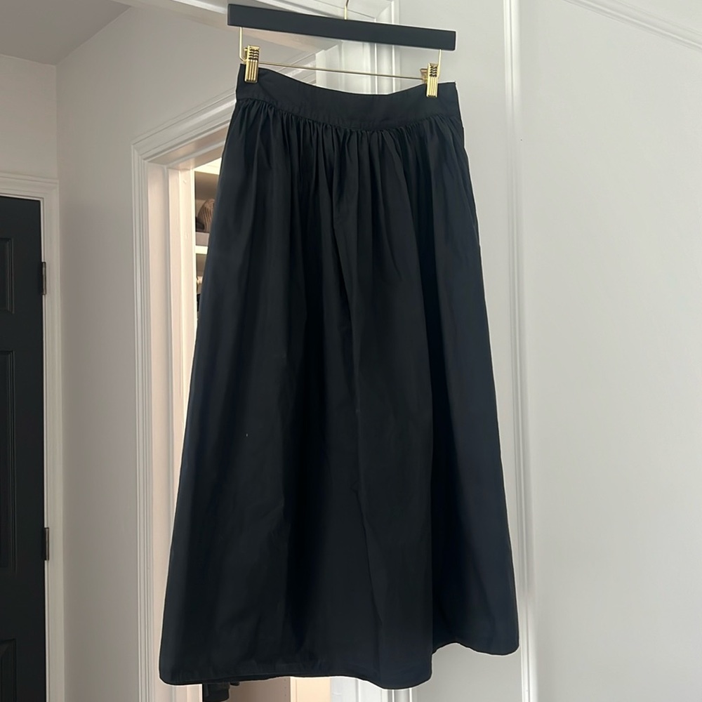 COS Black Midi Skirt